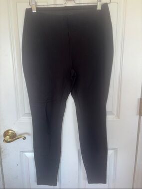 Chico's Black Stretch Ponte Leggings